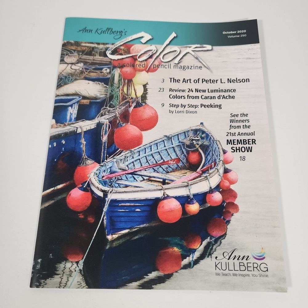 Color Magazine October 2020 By Ann Kullberg Colored Pencil Art